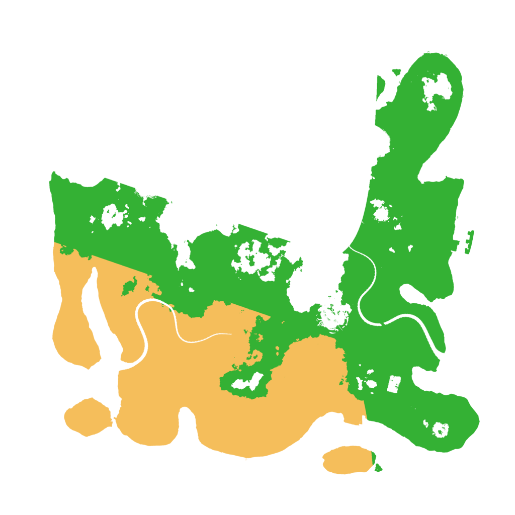 Biome Rust Map: Procedural Map, Size: 3250, Seed: 1735195845