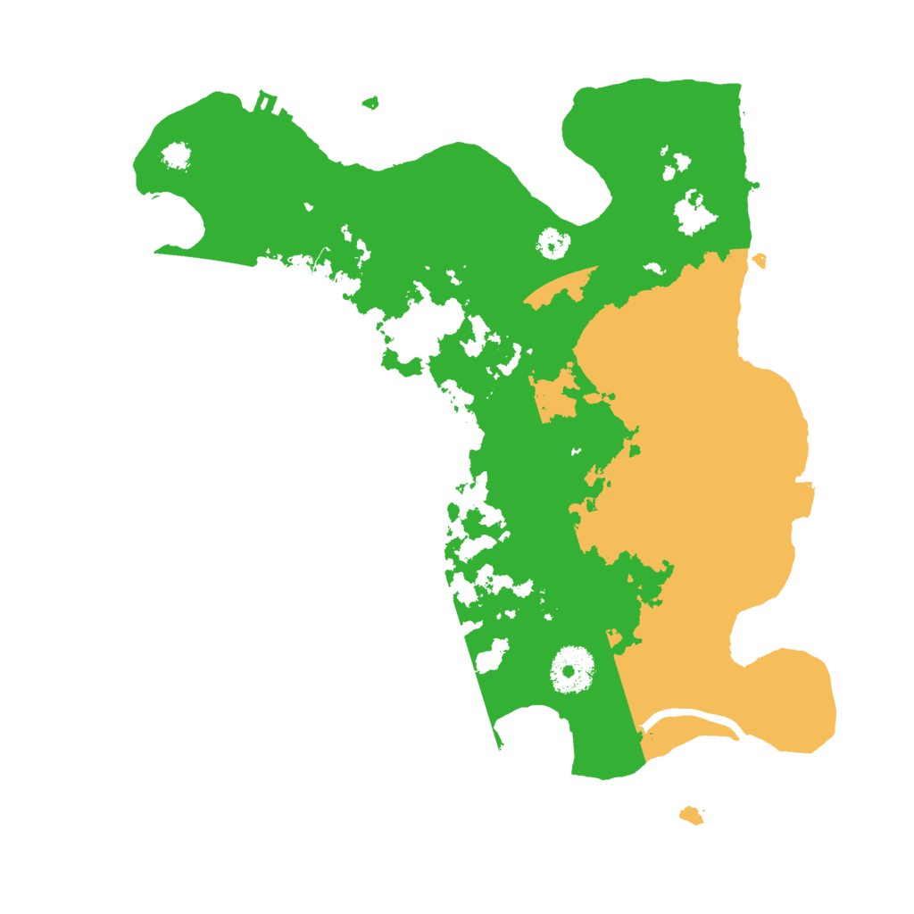 Biome Rust Map: Procedural Map, Size: 3000, Seed: 44981