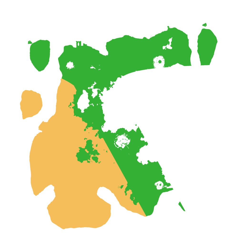 Biome Rust Map: Procedural Map, Size: 3000, Seed: 12273