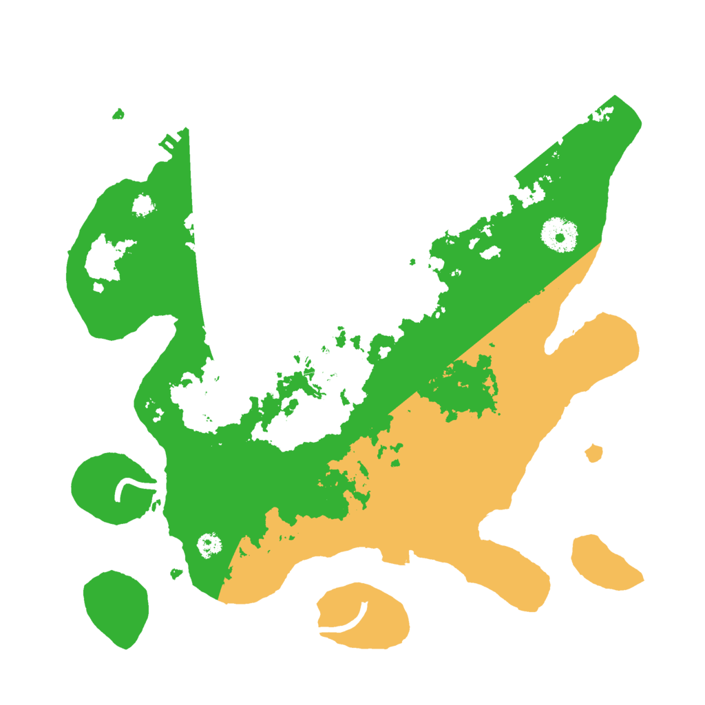 Biome Rust Map: Procedural Map, Size: 3000, Seed: 564652708