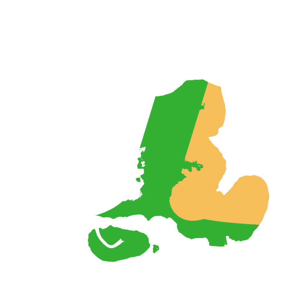 Biome Rust Map: Procedural Map, Size: 2000, Seed: 228878803