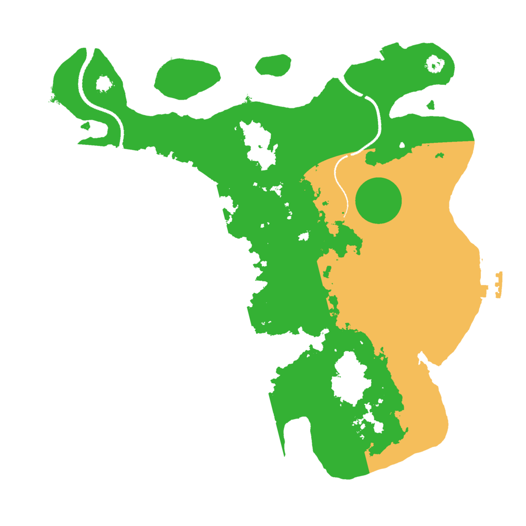 Biome Rust Map: Procedural Map, Size: 3000, Seed: 1681355954
