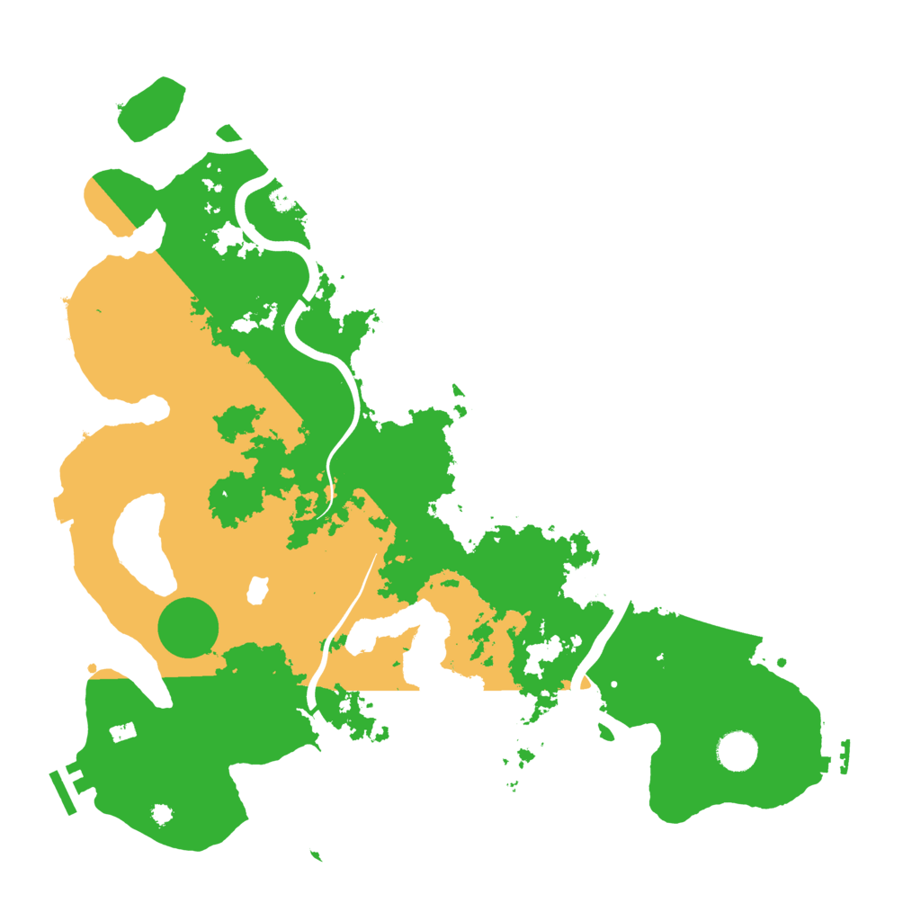 Biome Rust Map: Procedural Map, Size: 4000, Seed: 1836223843