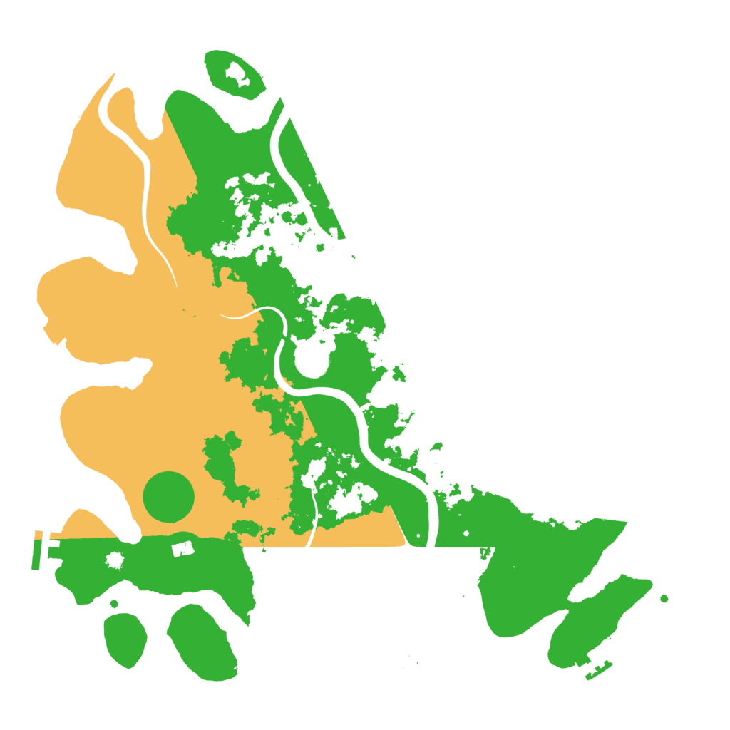 Biome Rust Map: Procedural Map, Size: 3750, Seed: 1864819907
