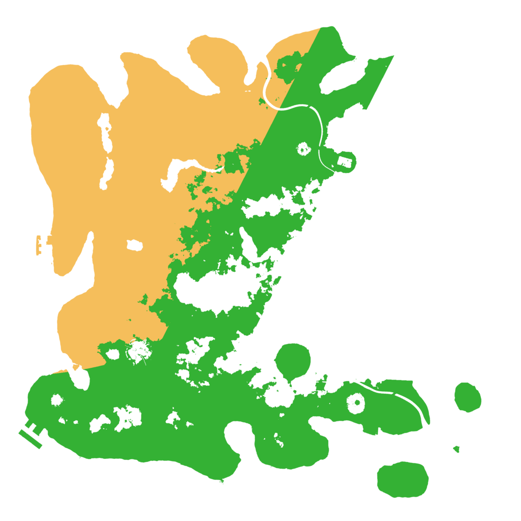 Biome Rust Map: Procedural Map, Size: 4000, Seed: 135140058