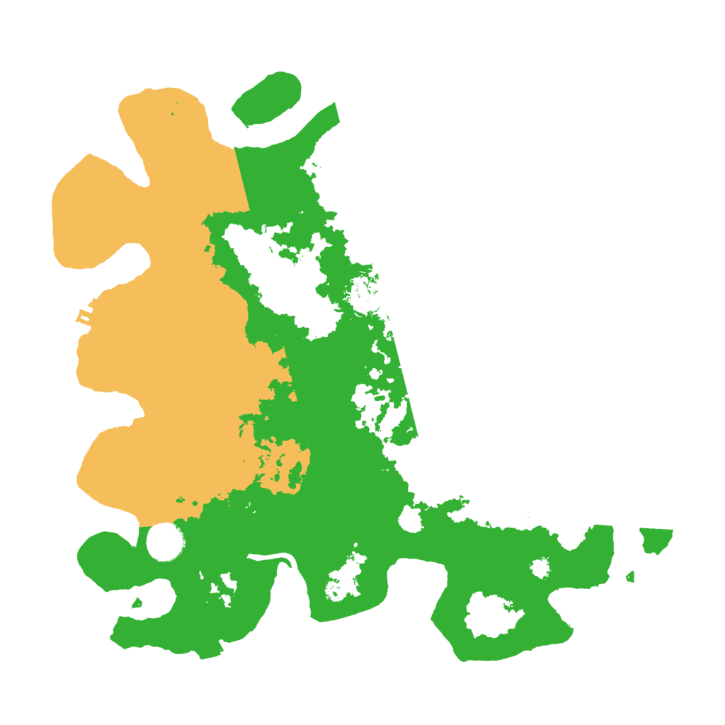 Biome Rust Map: Procedural Map, Size: 3400, Seed: 1239847
