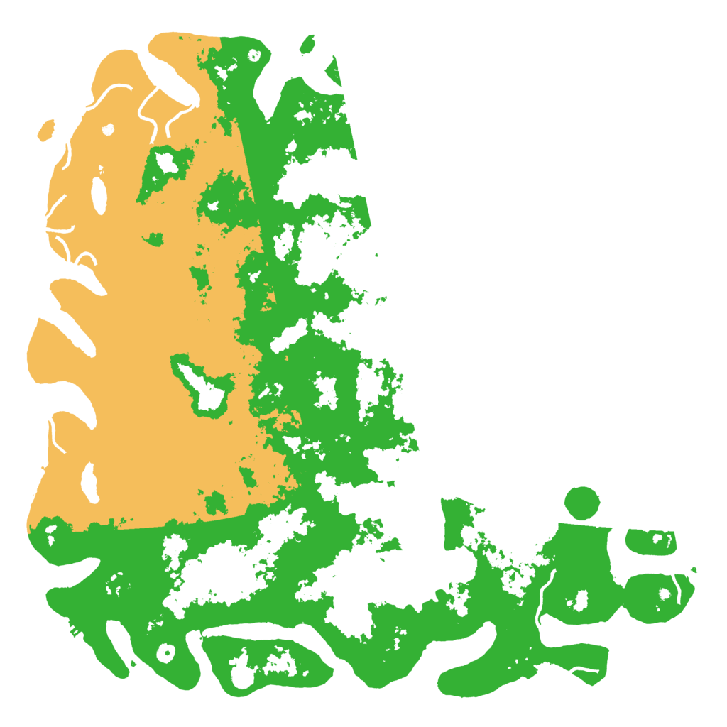 Biome Rust Map: Procedural Map, Size: 6000, Seed: 701585412