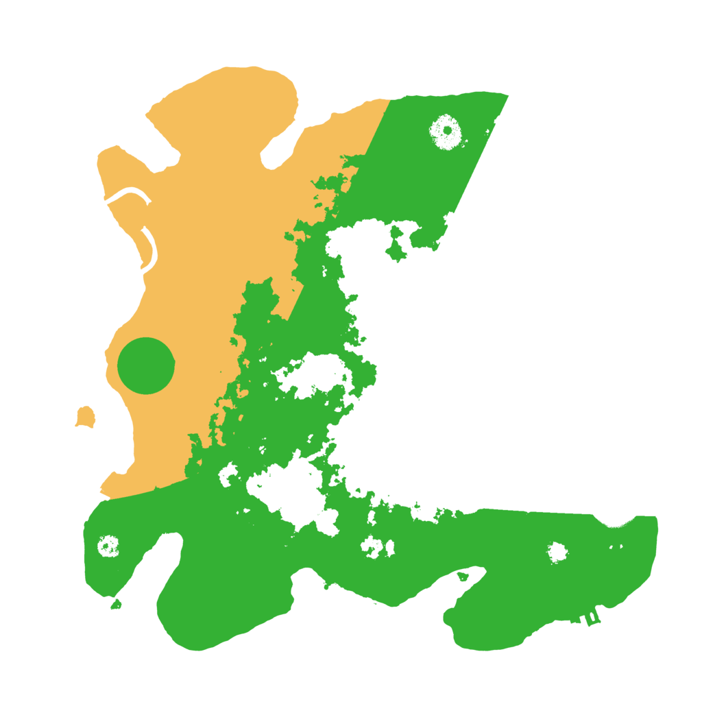 Biome Rust Map: Procedural Map, Size: 3250, Seed: 511016424