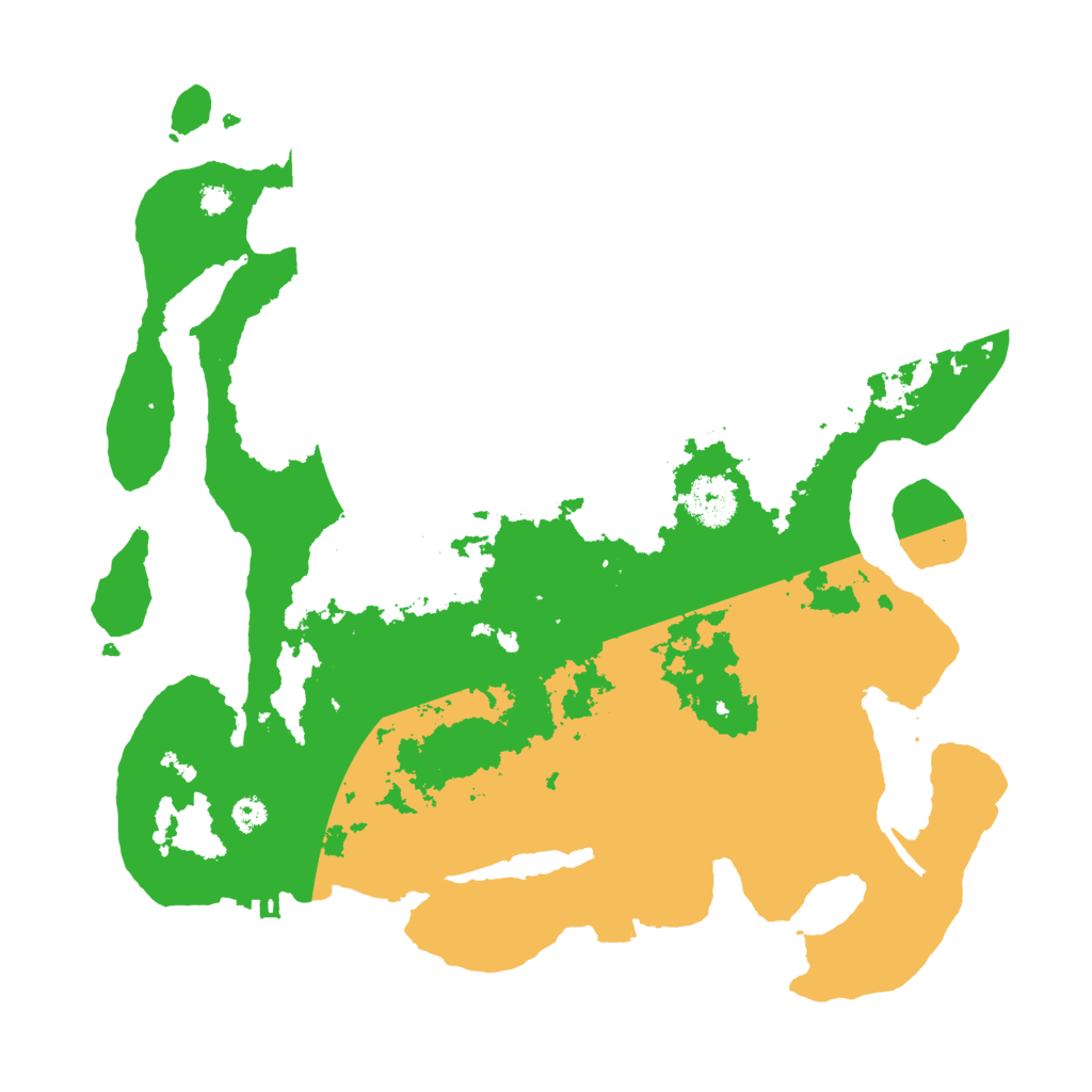 Biome Rust Map: Procedural Map, Size: 3300, Seed: 39828