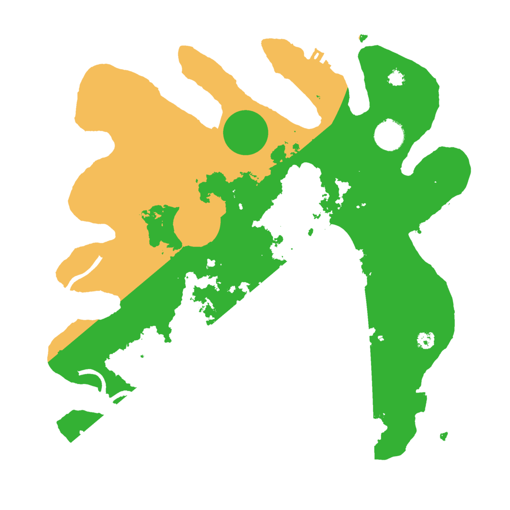 Biome Rust Map: Procedural Map, Size: 3000, Seed: 63845730