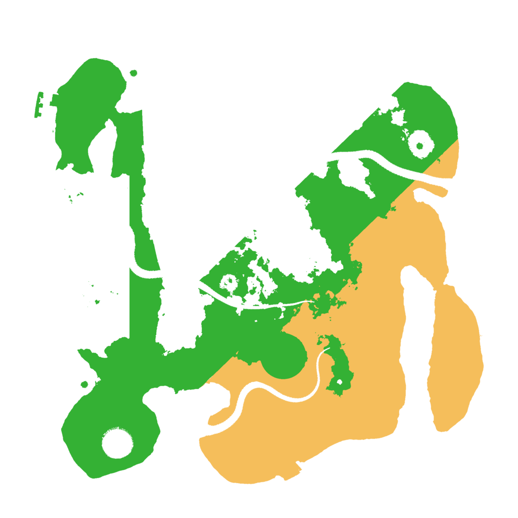 Biome Rust Map: Procedural Map, Size: 3000, Seed: 1183866686