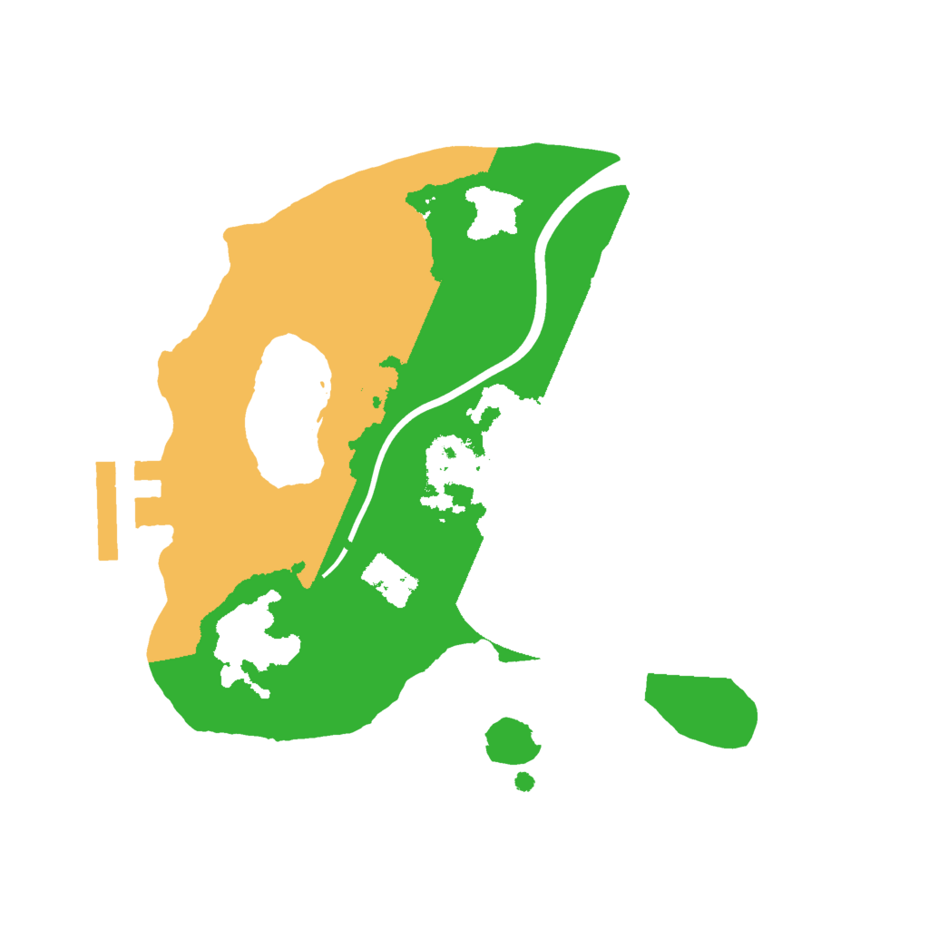 Biome Rust Map: Procedural Map, Size: 1900, Seed: 1800