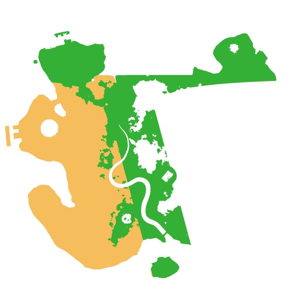 Biome Rust Map: Procedural Map, Size: 3000, Seed: 756737163