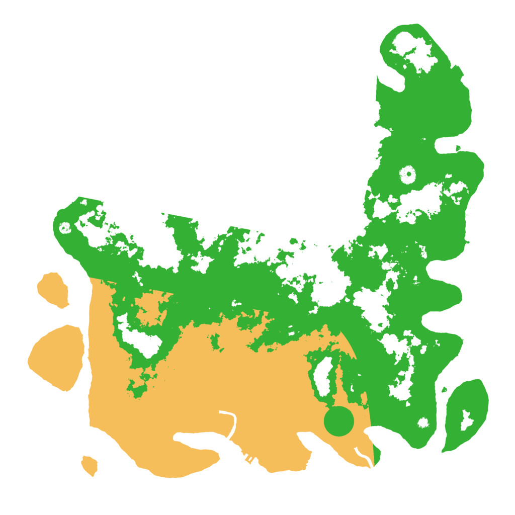 Biome Rust Map: Procedural Map, Size: 4500, Seed: 5121979