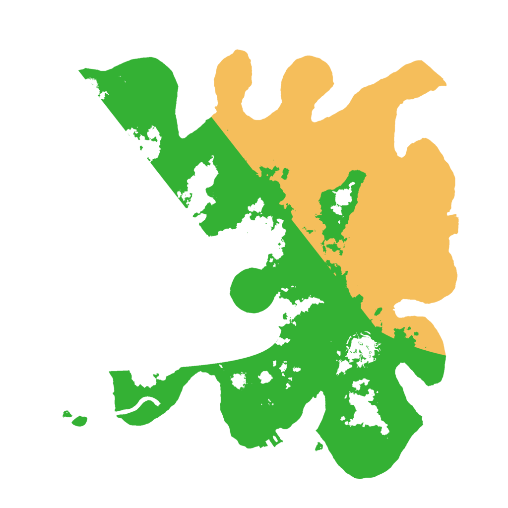 Biome Rust Map: Procedural Map, Size: 3000, Seed: 131822770