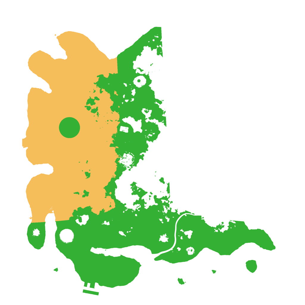 Biome Rust Map: Procedural Map, Size: 3850, Seed: 1531452