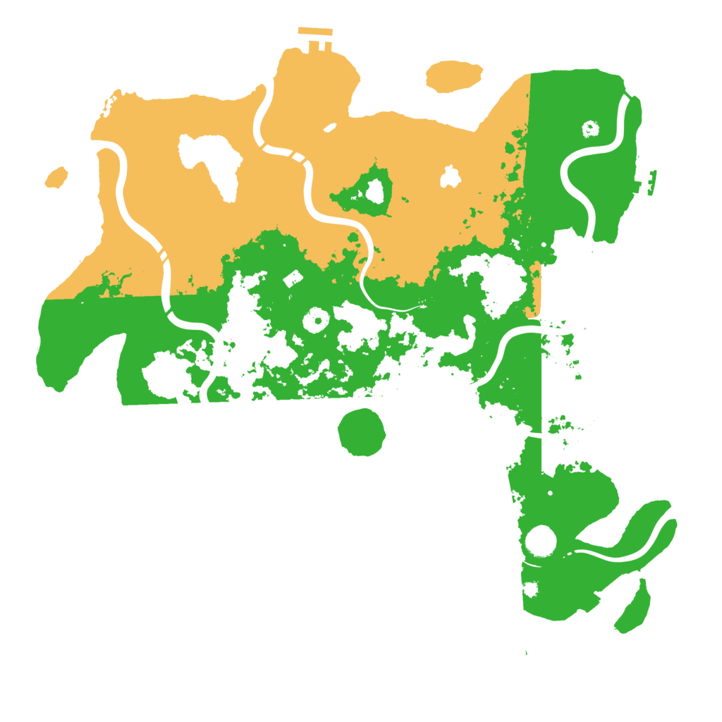 Biome Rust Map: Procedural Map, Size: 4250, Seed: 1150054469