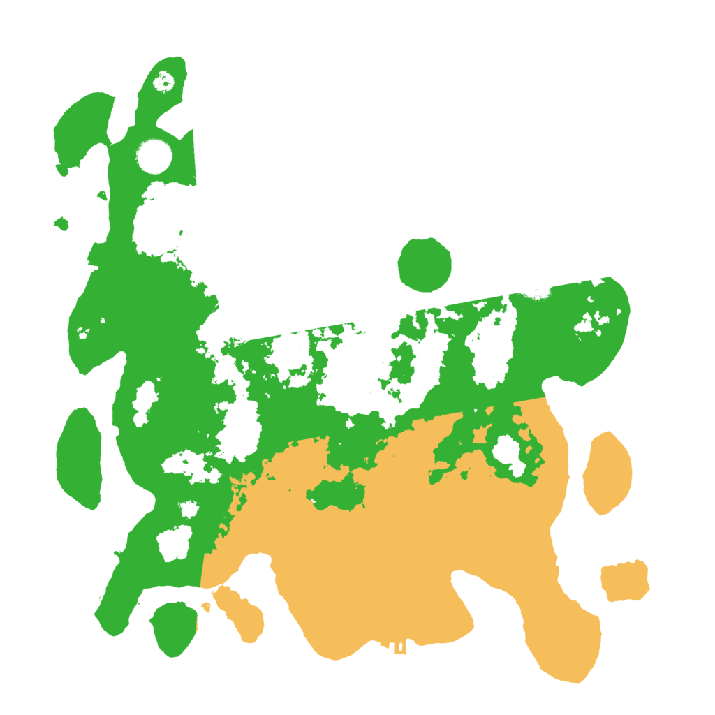 Biome Rust Map: Procedural Map, Size: 3600, Seed: 89388979