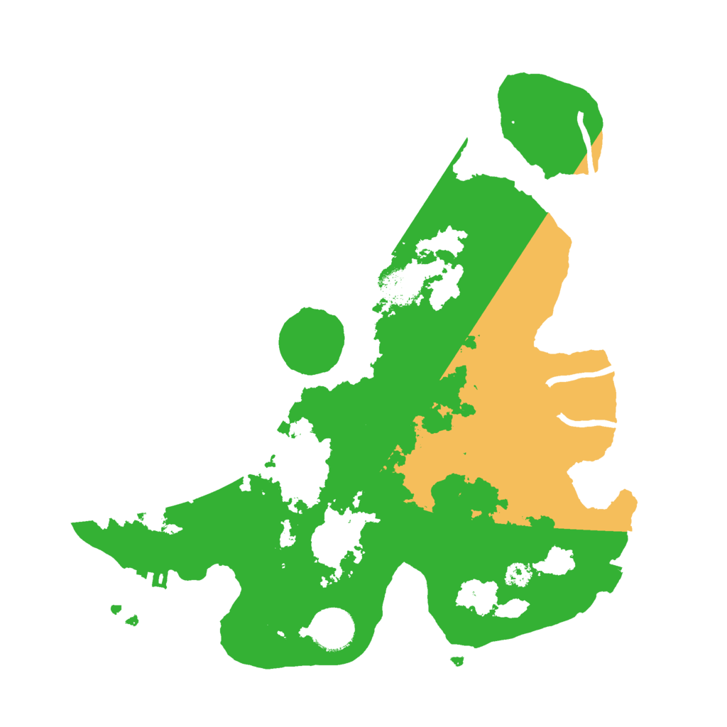 Biome Rust Map: Procedural Map, Size: 3000, Seed: 13358