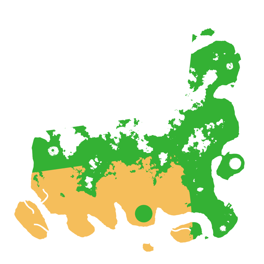 Biome Rust Map: Procedural Map, Size: 4000, Seed: 1522538029