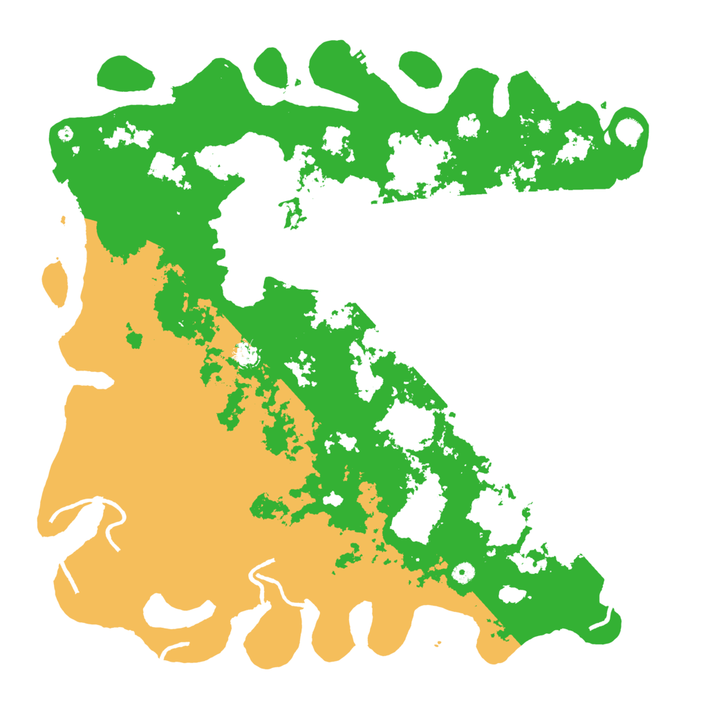 Biome Rust Map: Procedural Map, Size: 5000, Seed: 891673