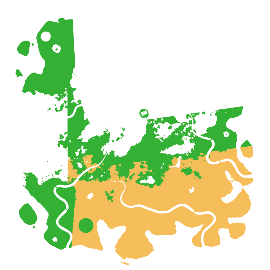 Biome Rust Map: Procedural Map, Size: 4800, Seed: 298711450