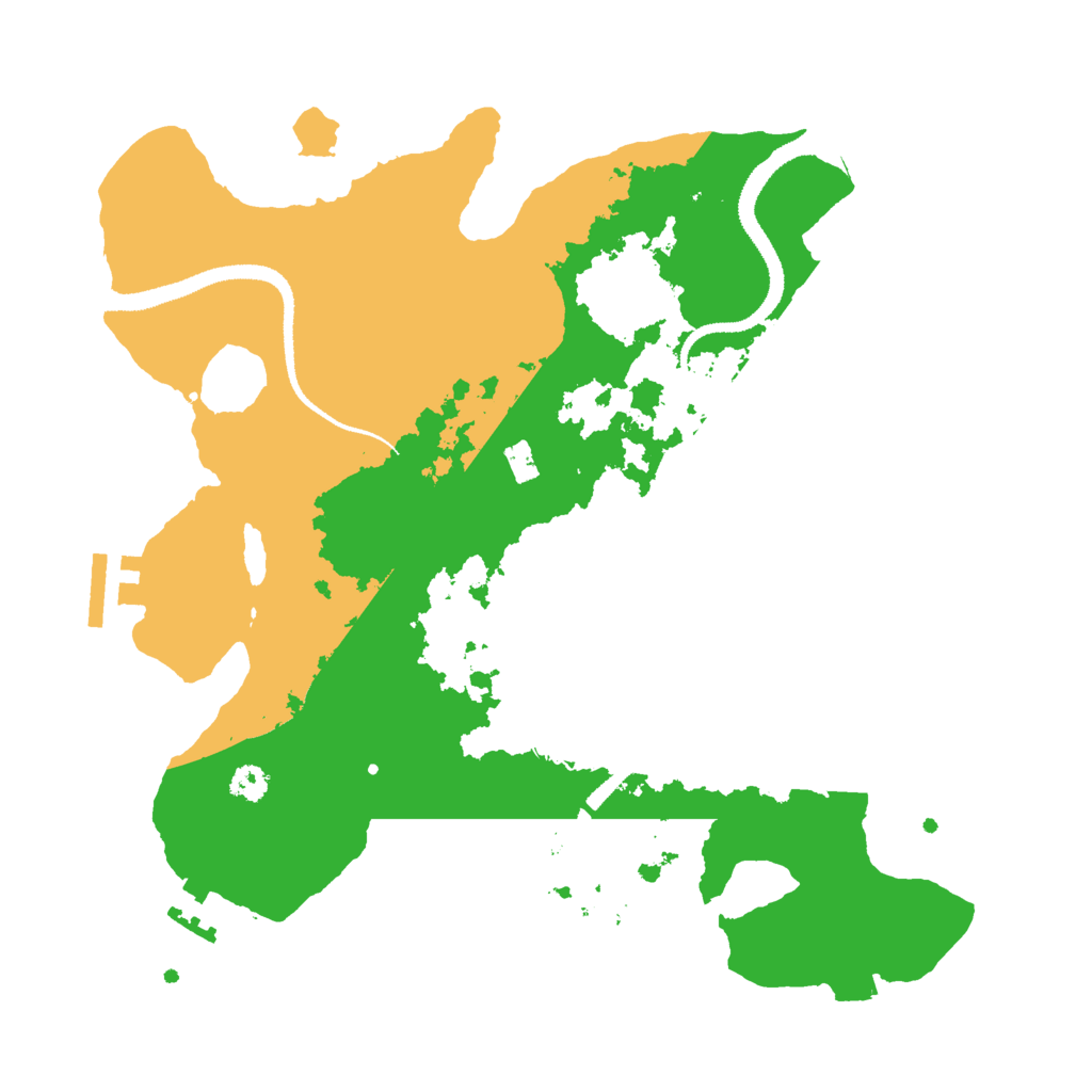 Biome Rust Map: Procedural Map, Size: 3000, Seed: 1722328341