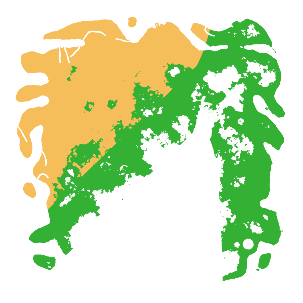 Biome Rust Map: Procedural Map, Size: 5000, Seed: 1447202638