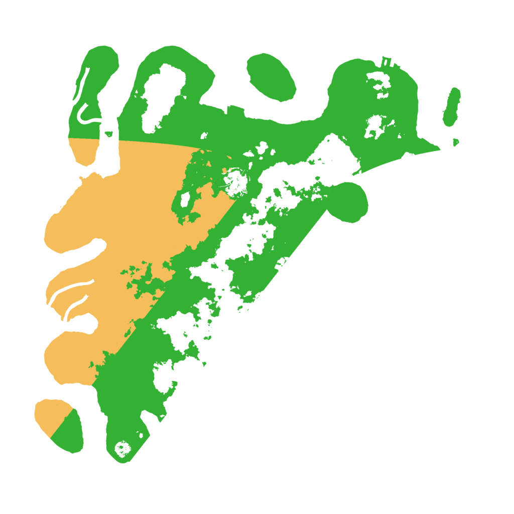 Biome Rust Map: Procedural Map, Size: 3500, Seed: 1754515335