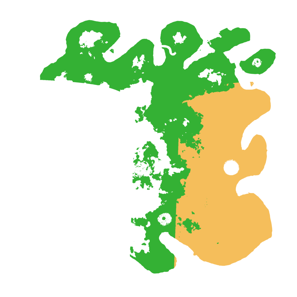 Biome Rust Map: Procedural Map, Size: 3450, Seed: 96374597
