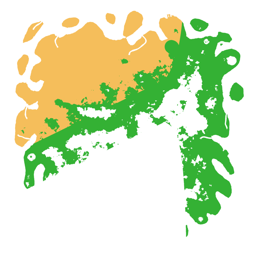 Biome Rust Map: Procedural Map, Size: 5000, Seed: 755562831