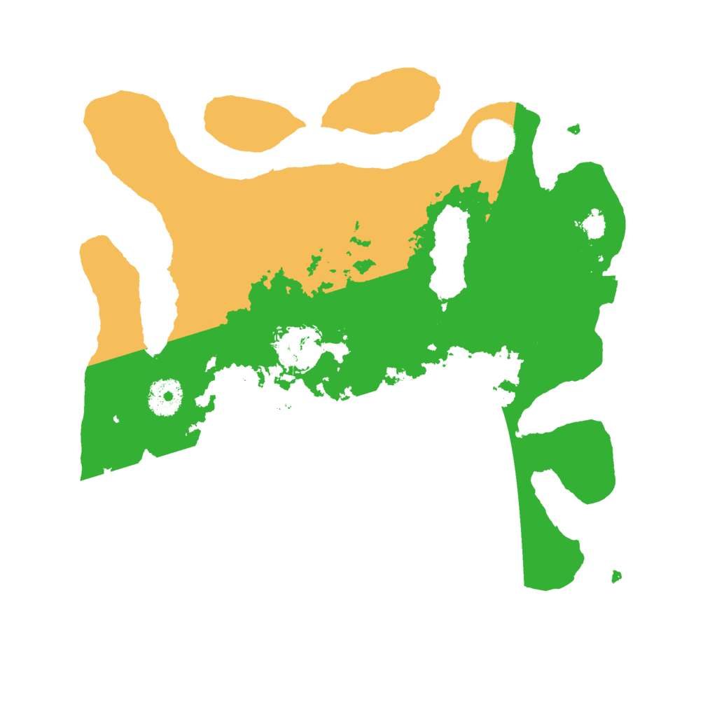 Biome Rust Map: Procedural Map, Size: 3000, Seed: 2893167