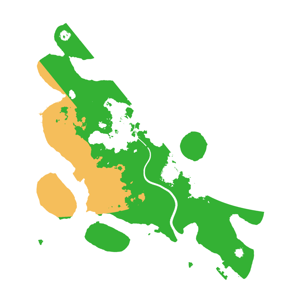 Biome Rust Map: Procedural Map, Size: 3000, Seed: 1873888652