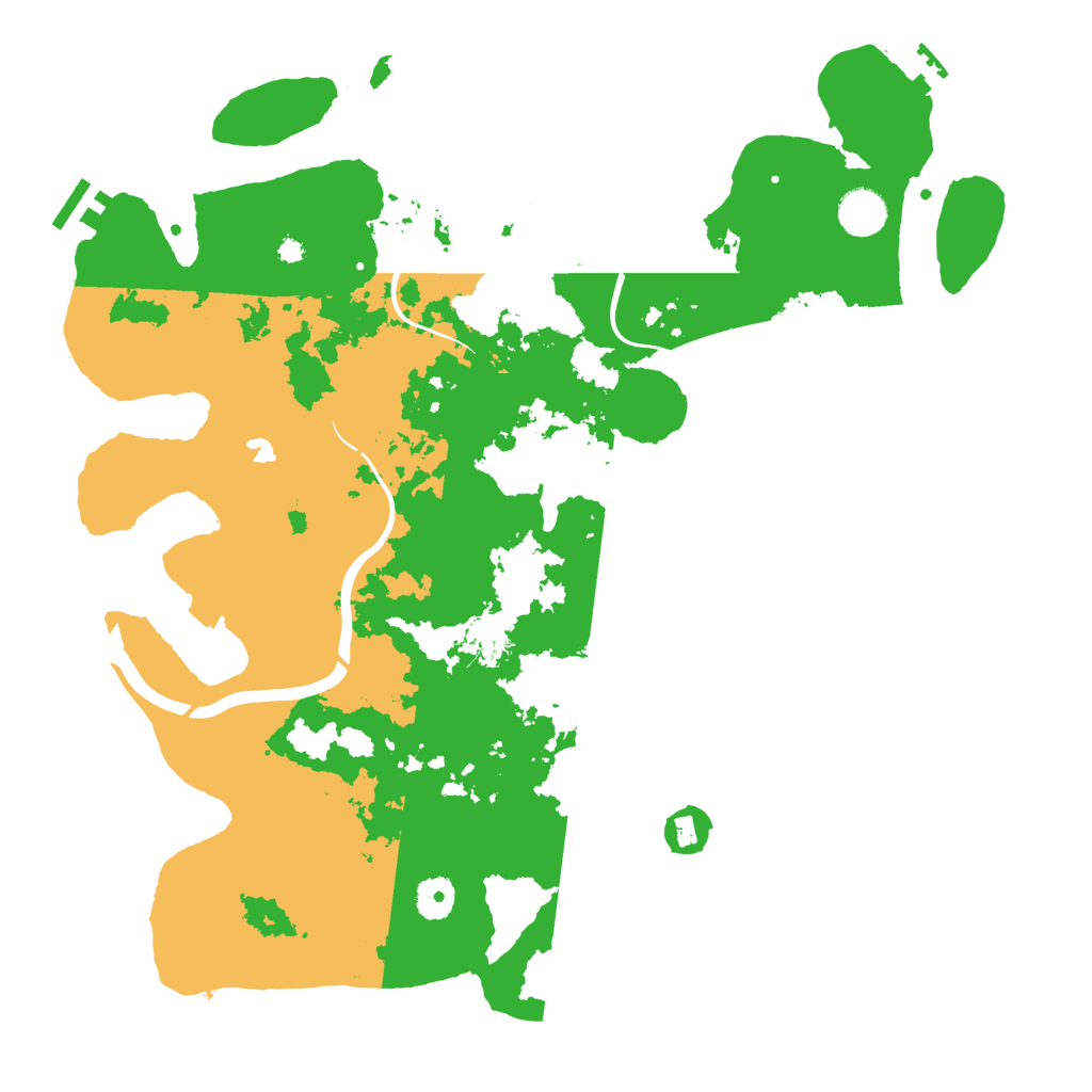 Biome Rust Map: Procedural Map, Size: 4000, Seed: 1633616611