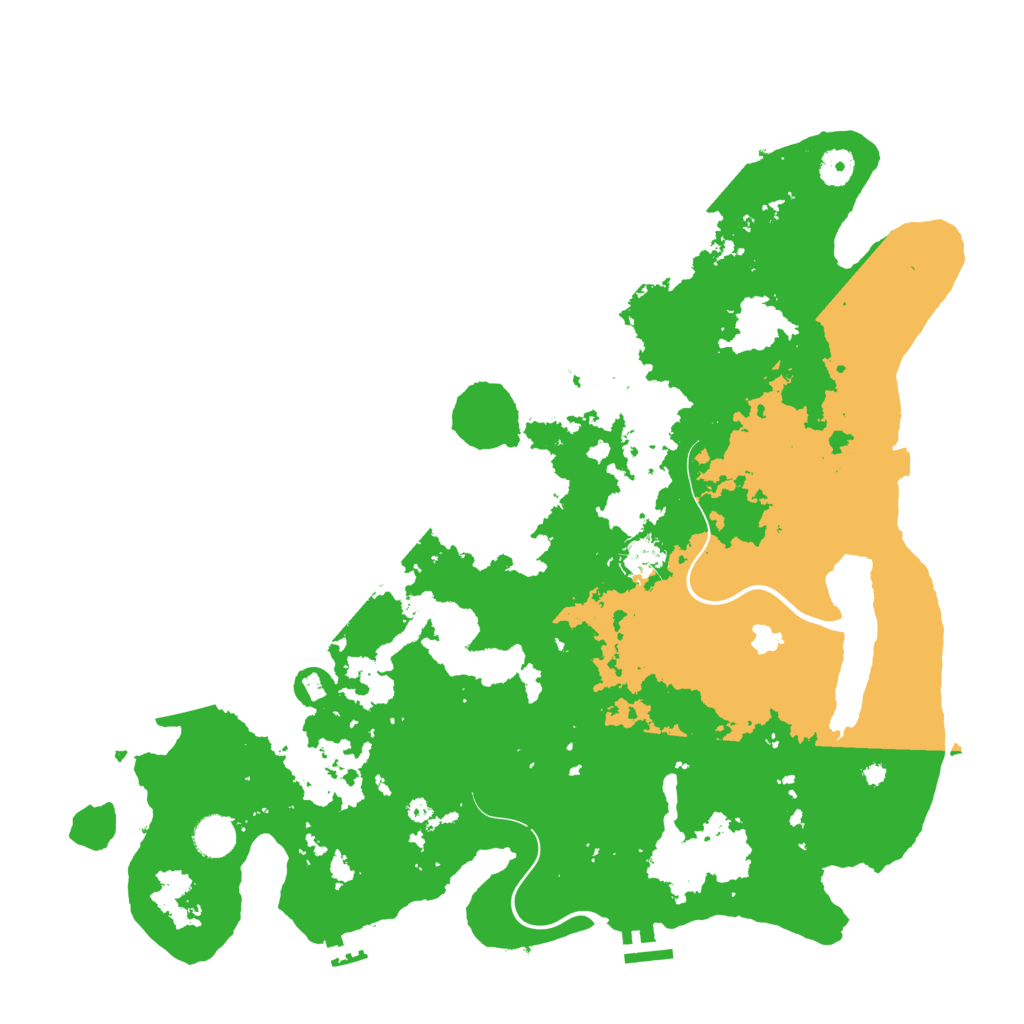 Biome Rust Map: Procedural Map, Size: 4250, Seed: 34268368