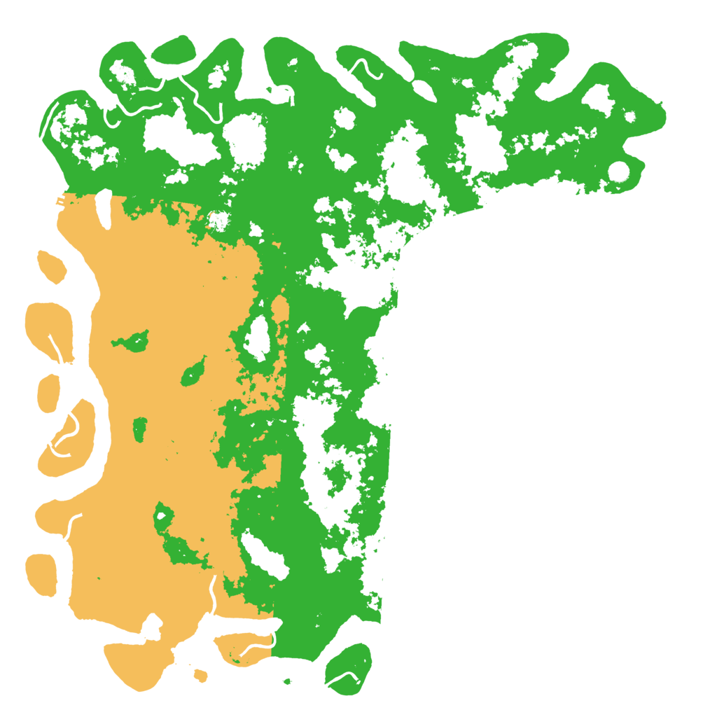 Biome Rust Map: Procedural Map, Size: 6000, Seed: 2089943037