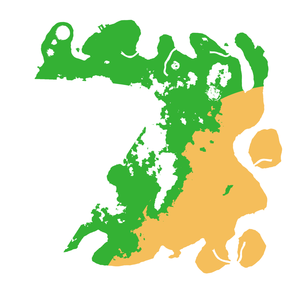 Biome Rust Map: Procedural Map, Size: 3700, Seed: 817939816