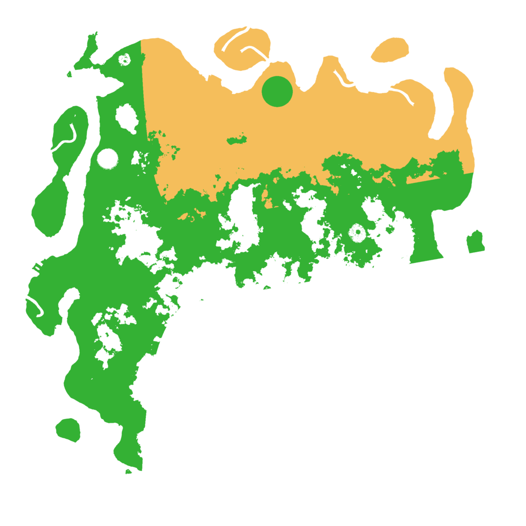 Biome Rust Map: Procedural Map, Size: 4500, Seed: 1101386514
