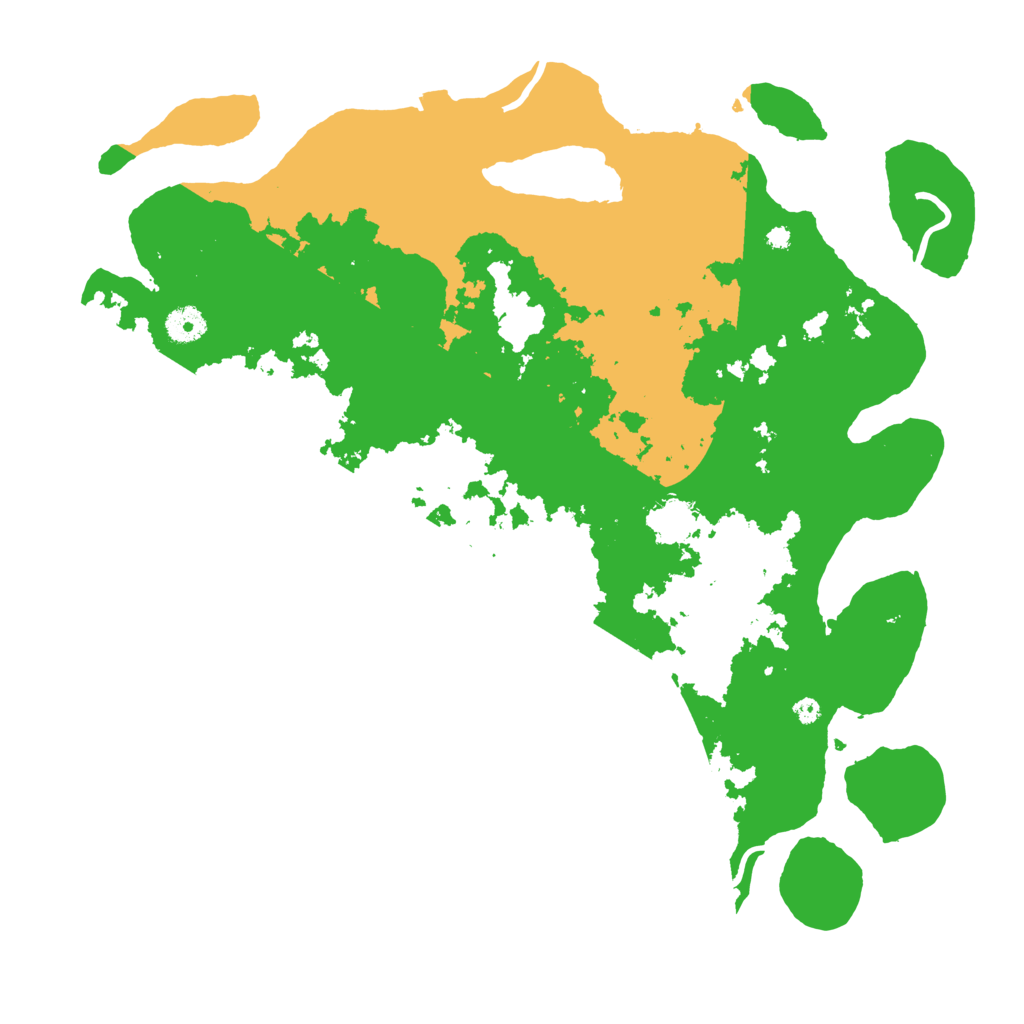 Biome Rust Map: Procedural Map, Size: 4096, Seed: 267672325