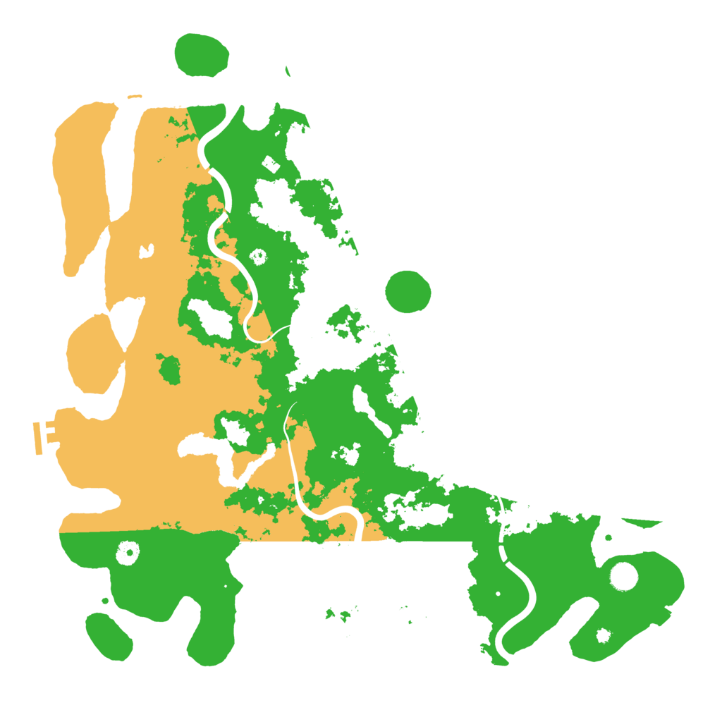Biome Rust Map: Procedural Map, Size: 4500, Seed: 35233749
