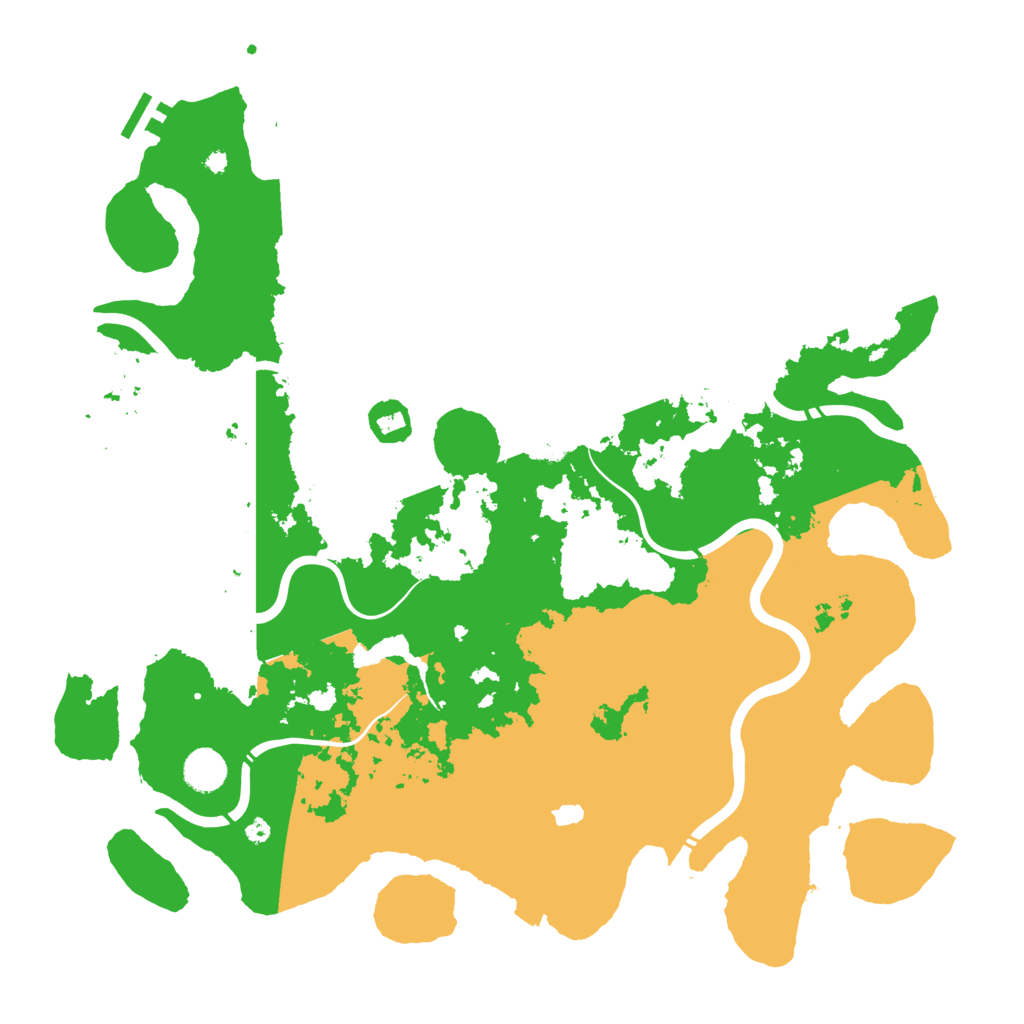 Biome Rust Map: Procedural Map, Size: 4250, Seed: 197904179