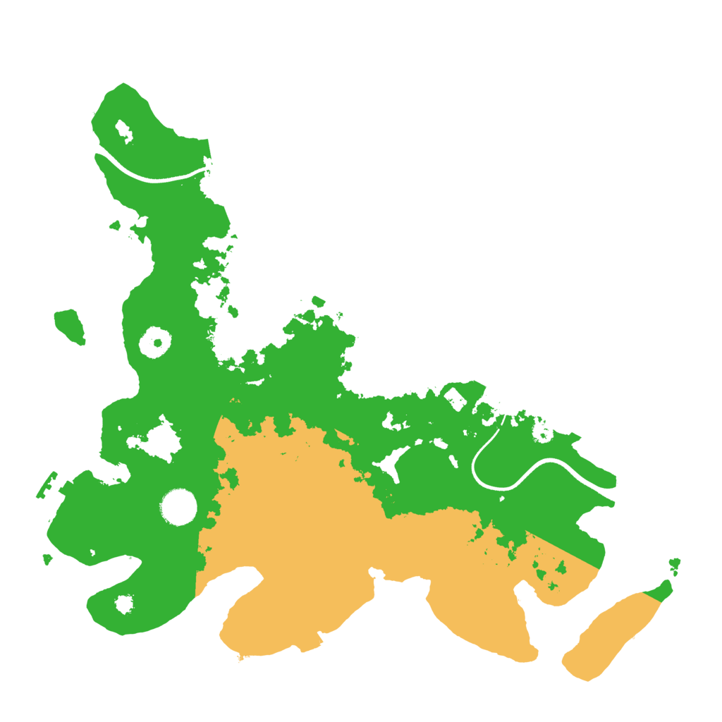 Biome Rust Map: Procedural Map, Size: 3500, Seed: 1903530217