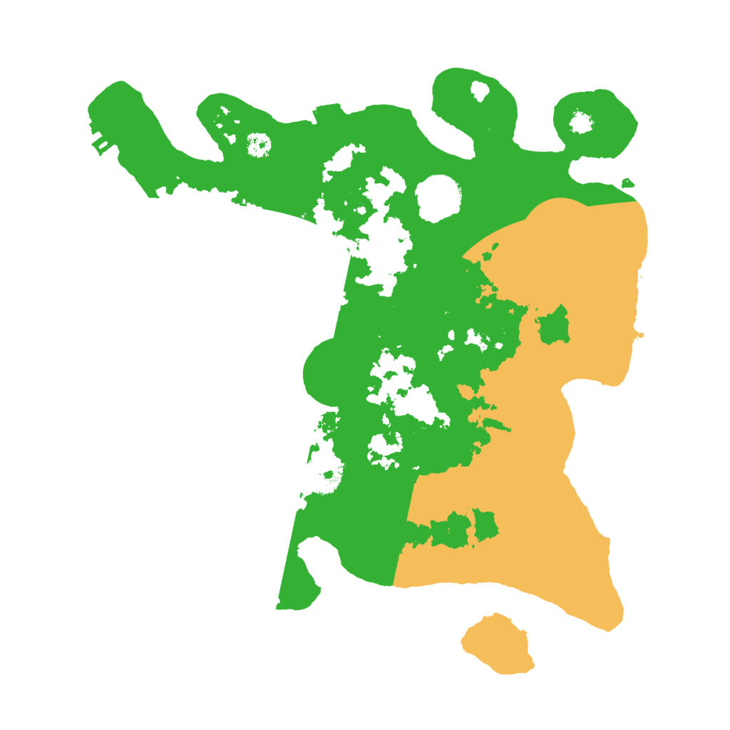 Biome Rust Map: Procedural Map, Size: 3000, Seed: 1294413272
