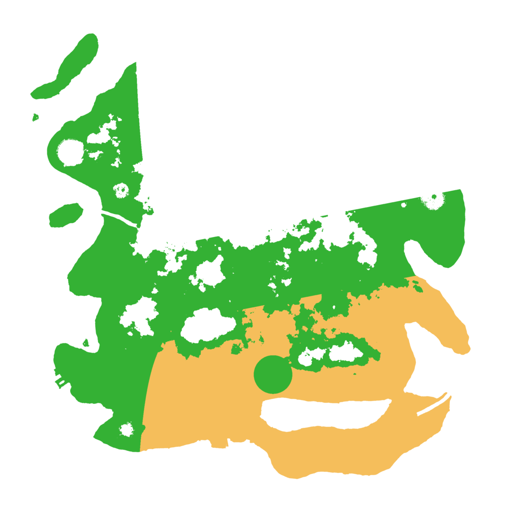 Biome Rust Map: Procedural Map, Size: 3500, Seed: 119863589