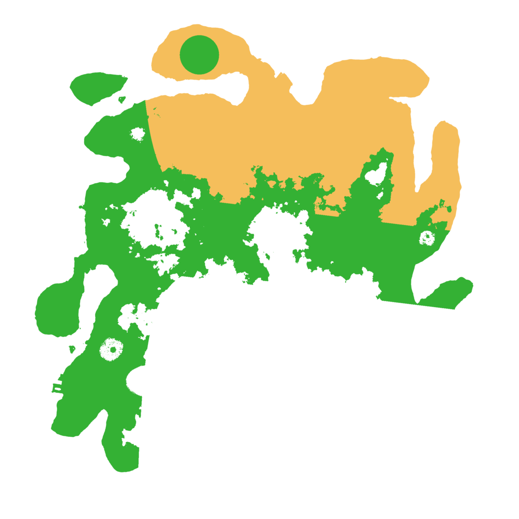 Biome Rust Map: Procedural Map, Size: 3500, Seed: 908748902