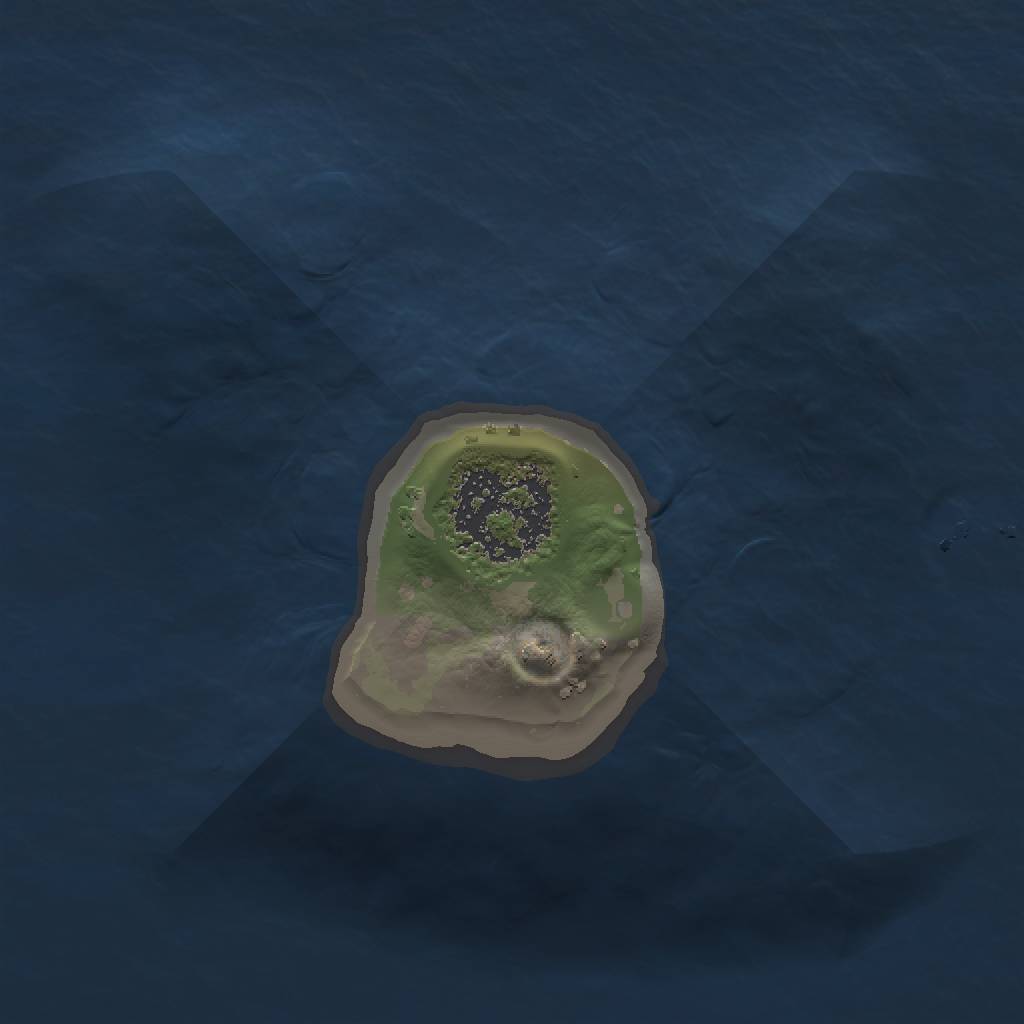 Rust Map: Procedural Map, Size: 1000, Seed: 696382699, 3 Monuments