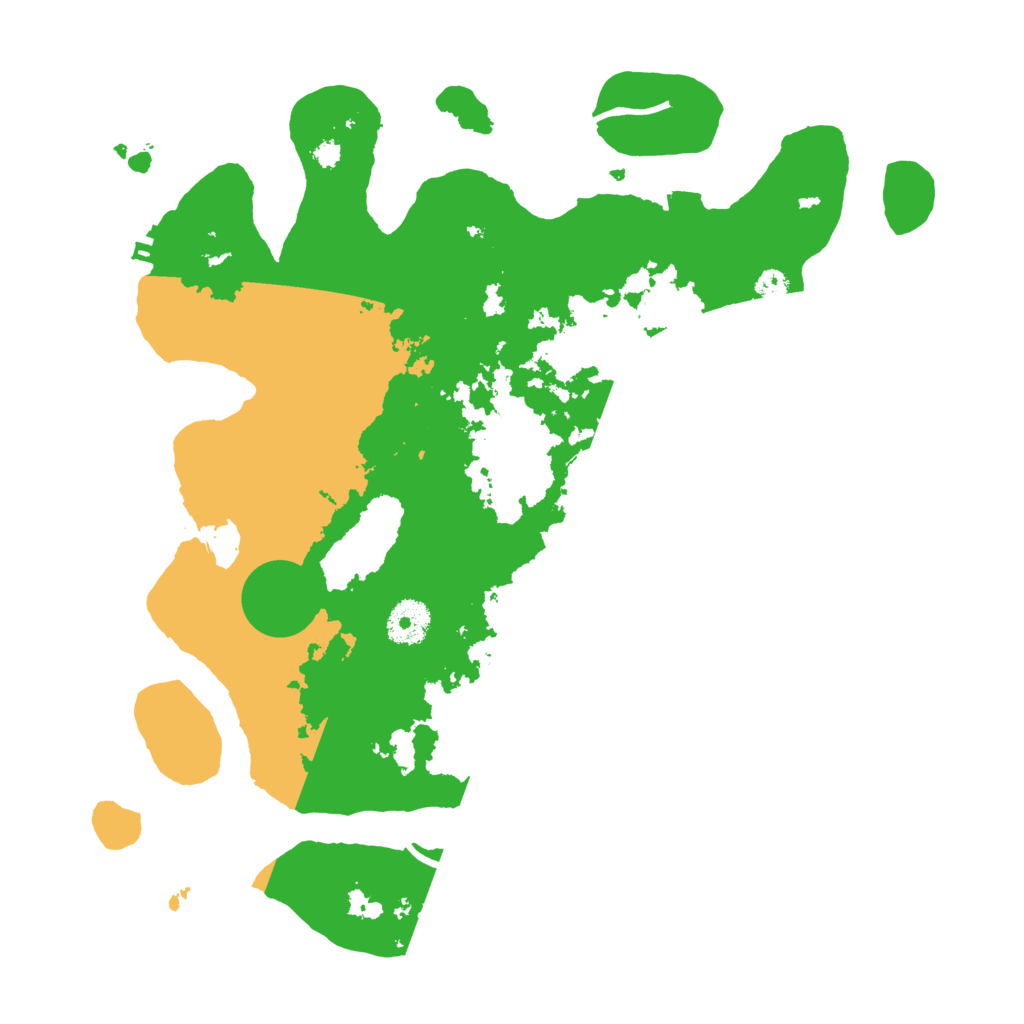 Biome Rust Map: Procedural Map, Size: 3500, Seed: 1516823413