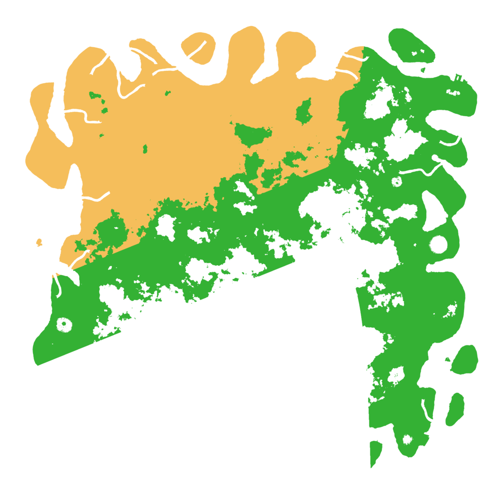 Biome Rust Map: Procedural Map, Size: 5000, Seed: 577168810
