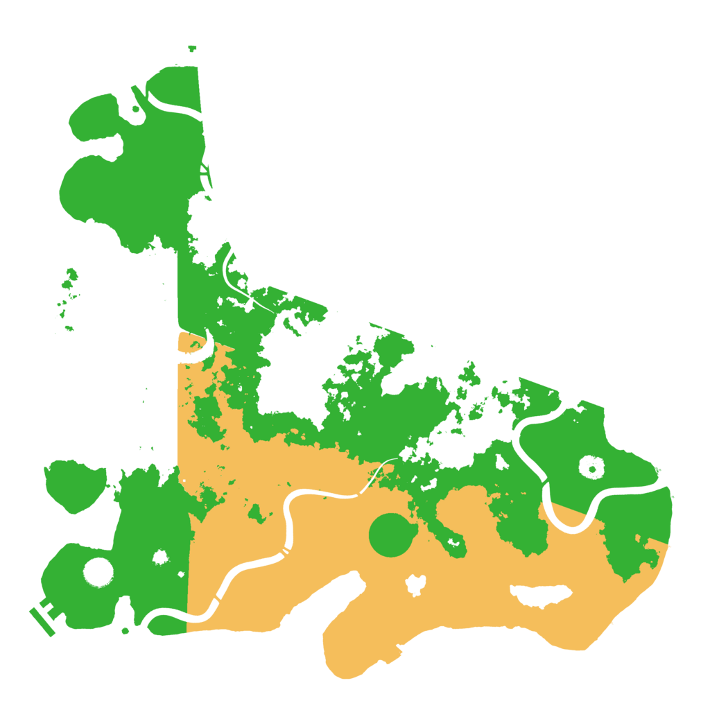 Biome Rust Map: Procedural Map, Size: 4250, Seed: 66580725