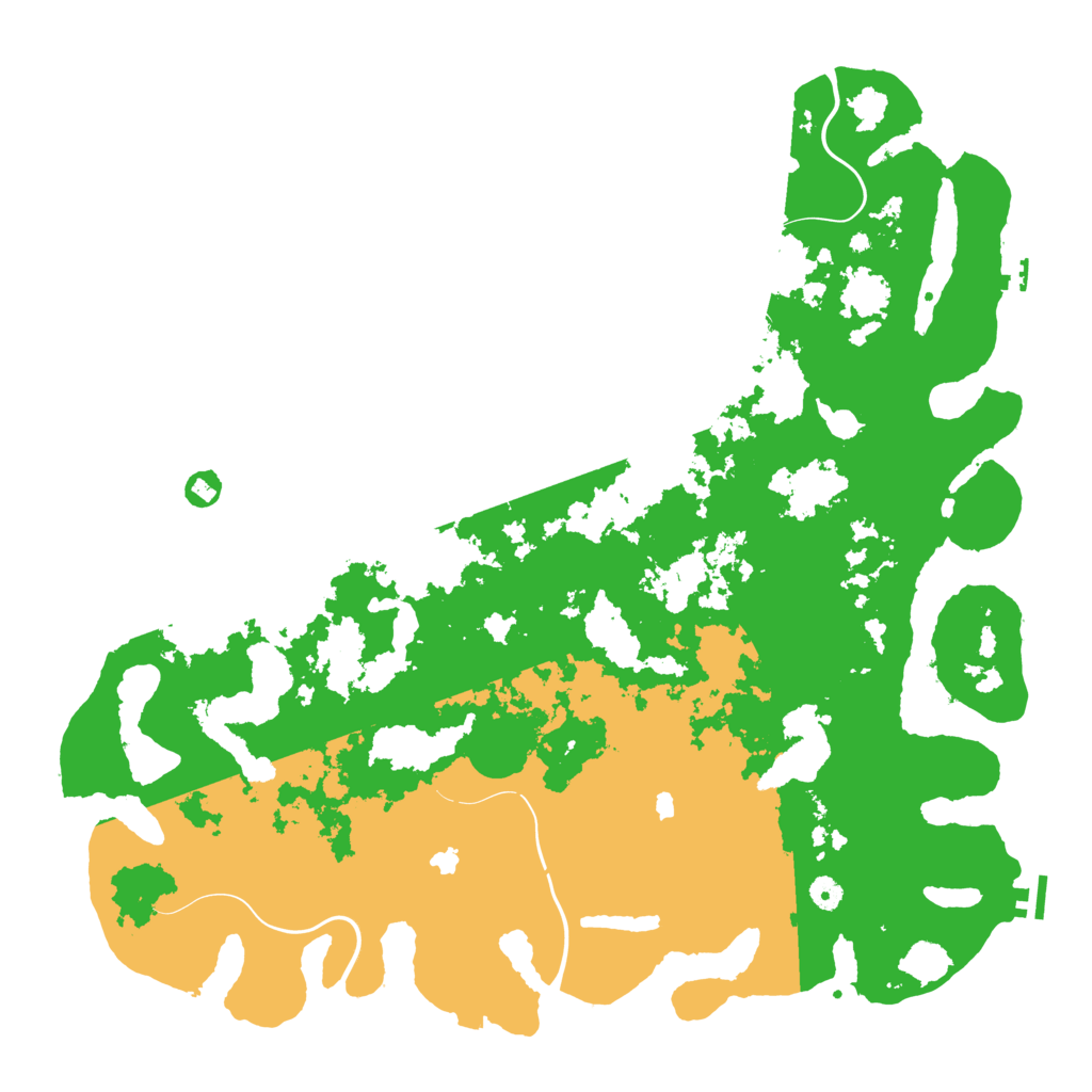 Biome Rust Map: Procedural Map, Size: 5000, Seed: 775597681